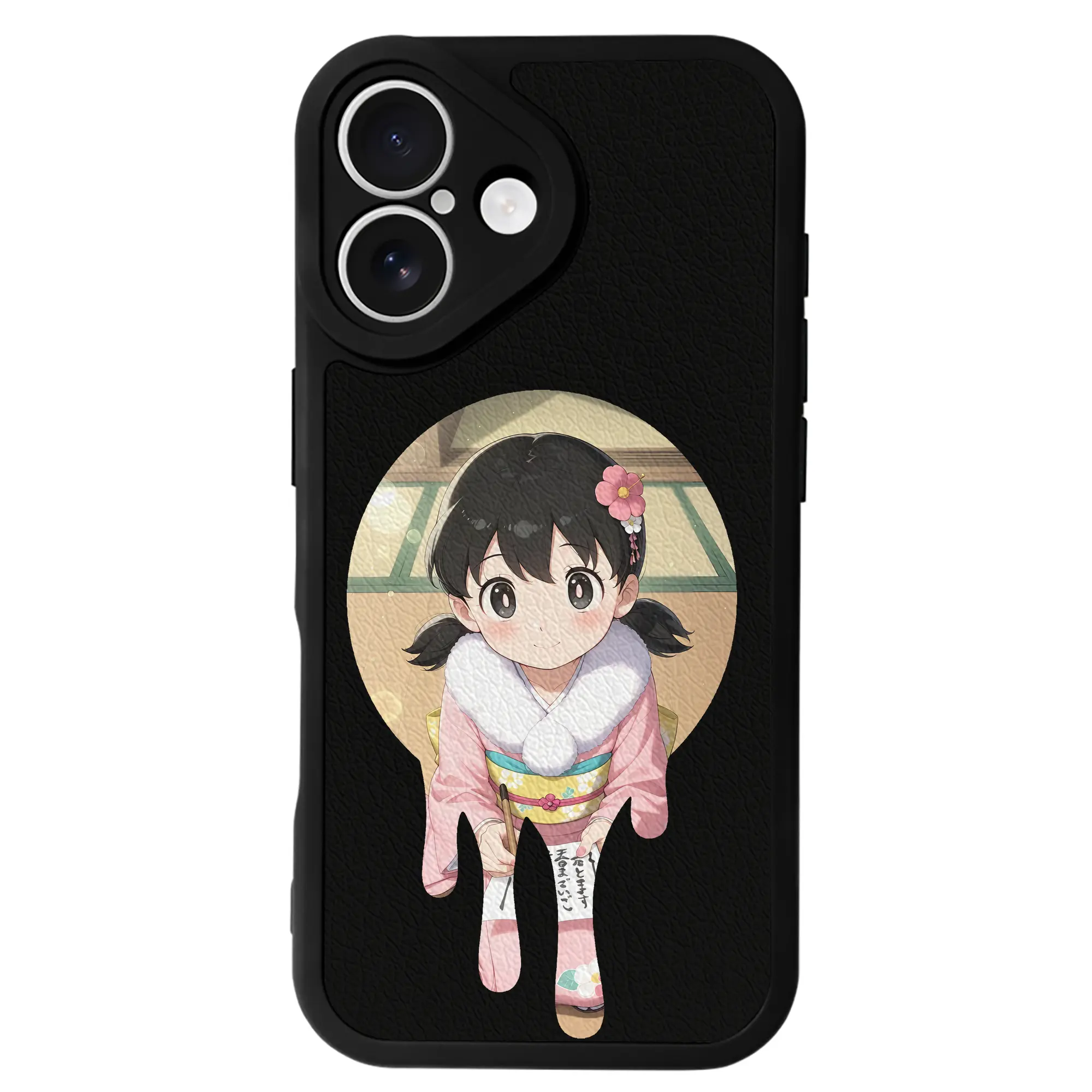 ドラえもん グッズ 源 静香 - IPhone 16シリーズ対応 ・ シリコンスマホケース ・ レザー調 ・ 高精度フィット ・ 耐衝撃 ・ ワイヤレス充電対応 ・ 精密カット